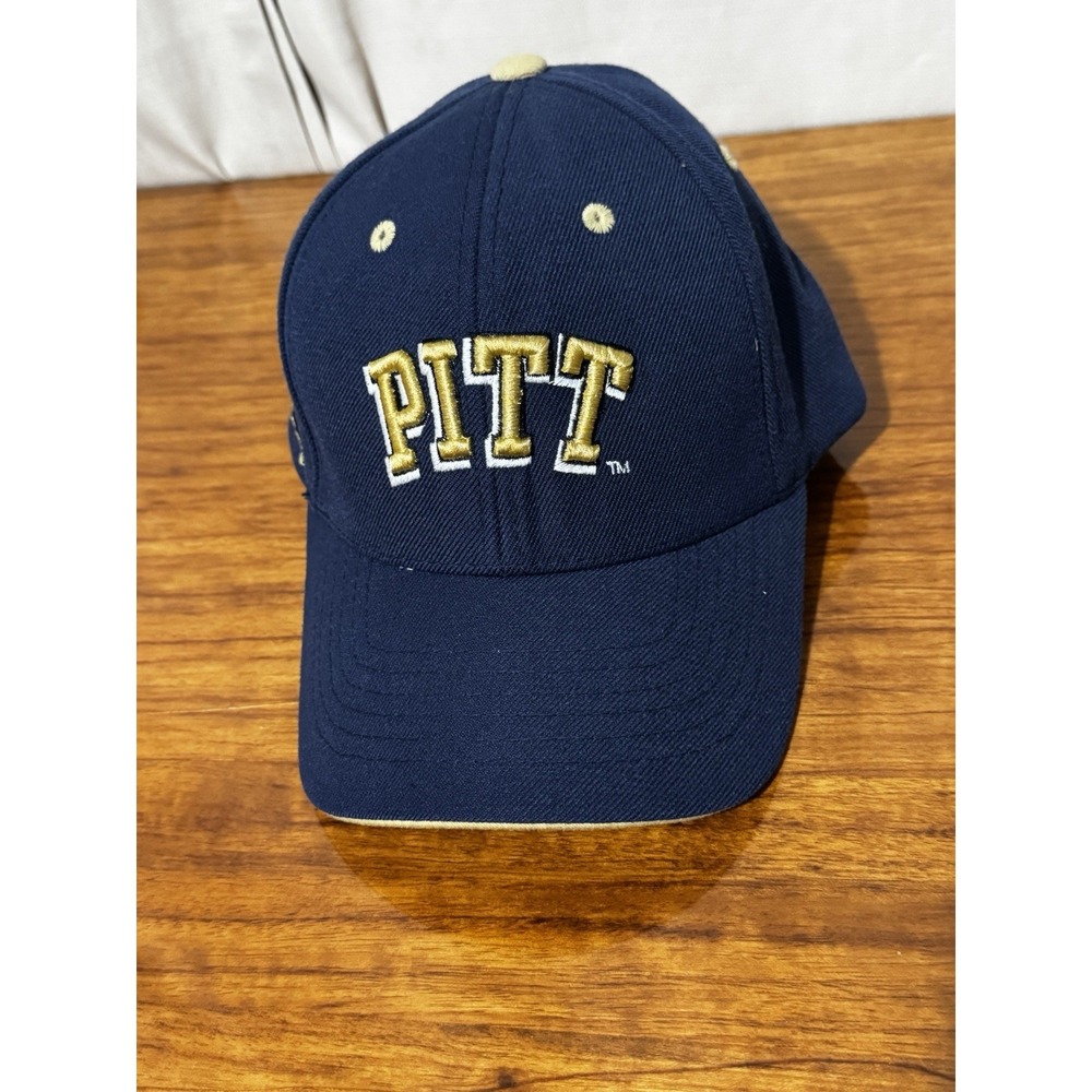 Colosseum Pittsburgh Panthers Blue Gold Adjustable Baseball Cap Hat NCAA Pitt